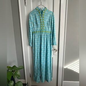 Vintage Women’s Dress 1970s Size 14